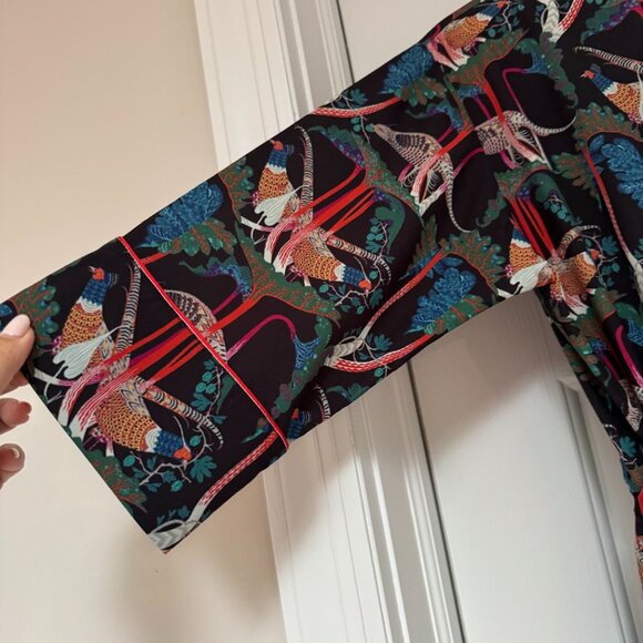 Womens Jumpsuit in Pheasant Colorful Print - Picture 3 of 5